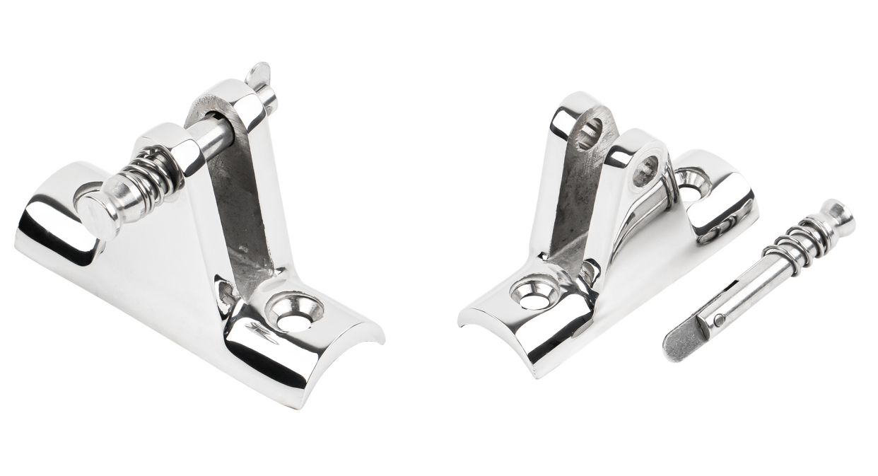 Andy Marine CCCXVI Stainless Steel Concava Base Deck Hinge