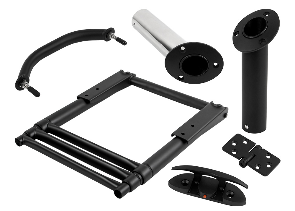 Nova Matte Nigrum Marine Hardware Parts