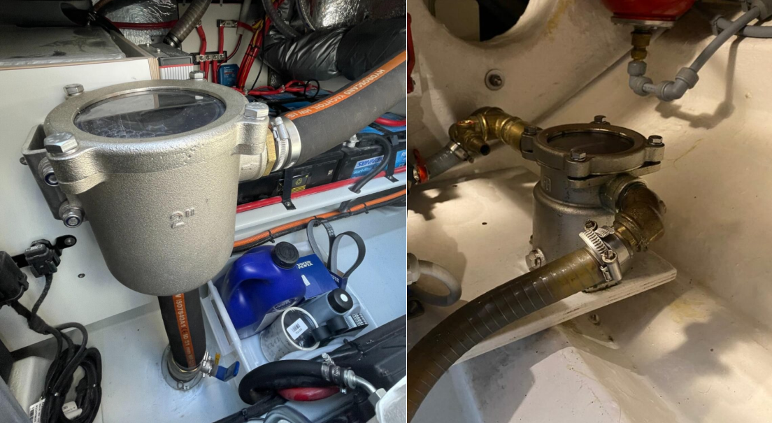 Andy Marine 316L Aliquam Steel Seawater Filter