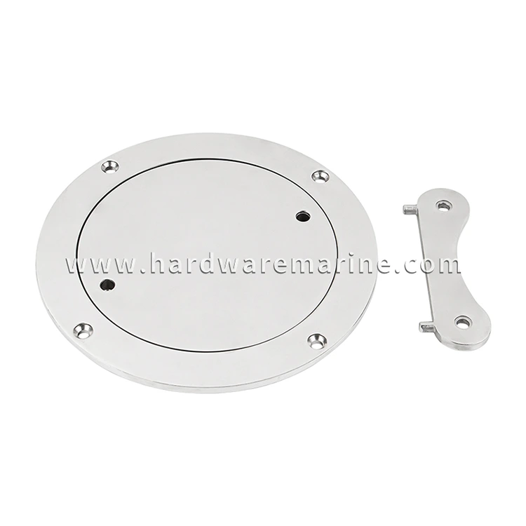 CCCXVI Stainlless Steel Marine Rotunda Circumda laminam cum clavis