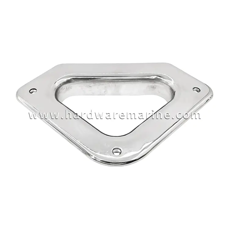 CCCXVI Stainless Steel Marine Triangula Fairlead foraminis