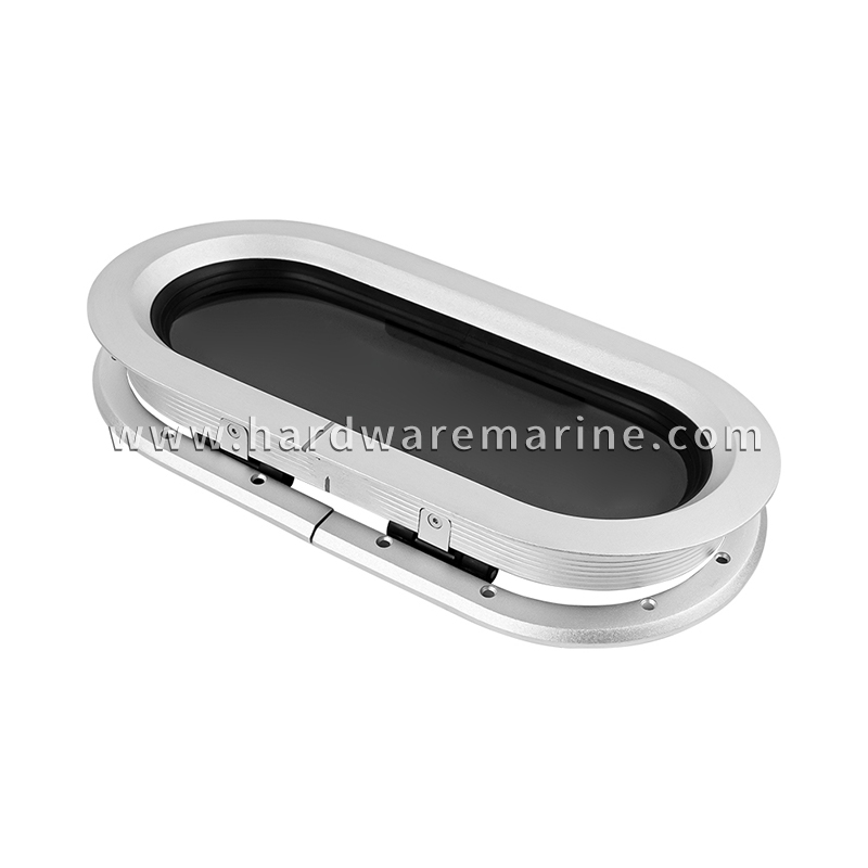 Aluminium Oval cymba Portholes Fenestra