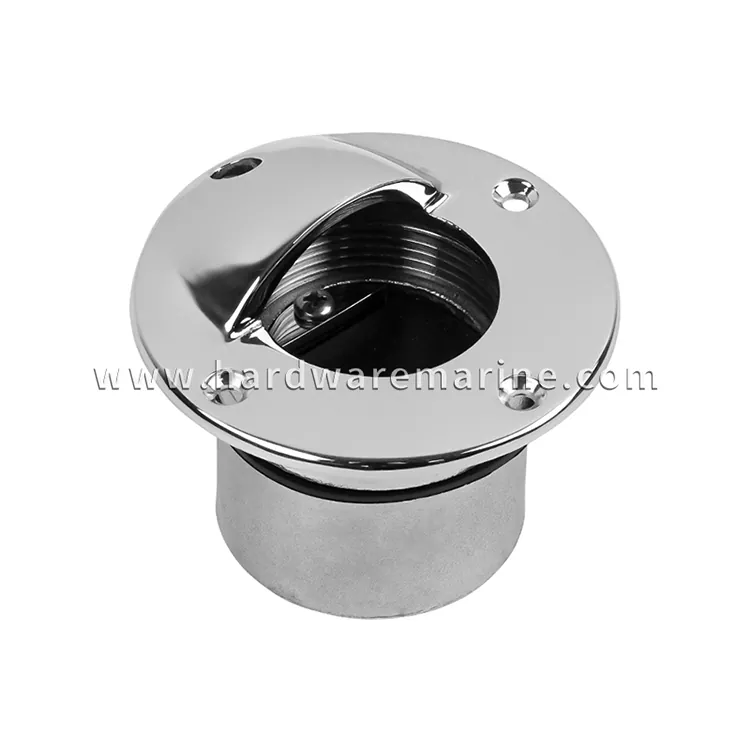 Marine Flush Mount Deck Exhaurire cum Flapper Check Valvae