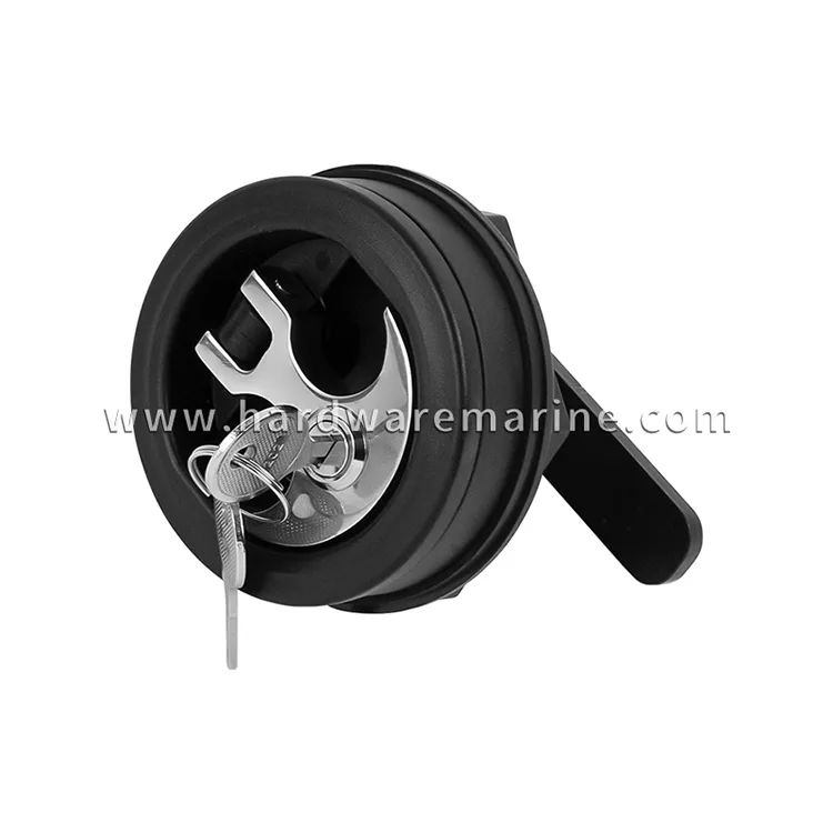 Nylon Niger Marine cymba conversus sursum cum Key