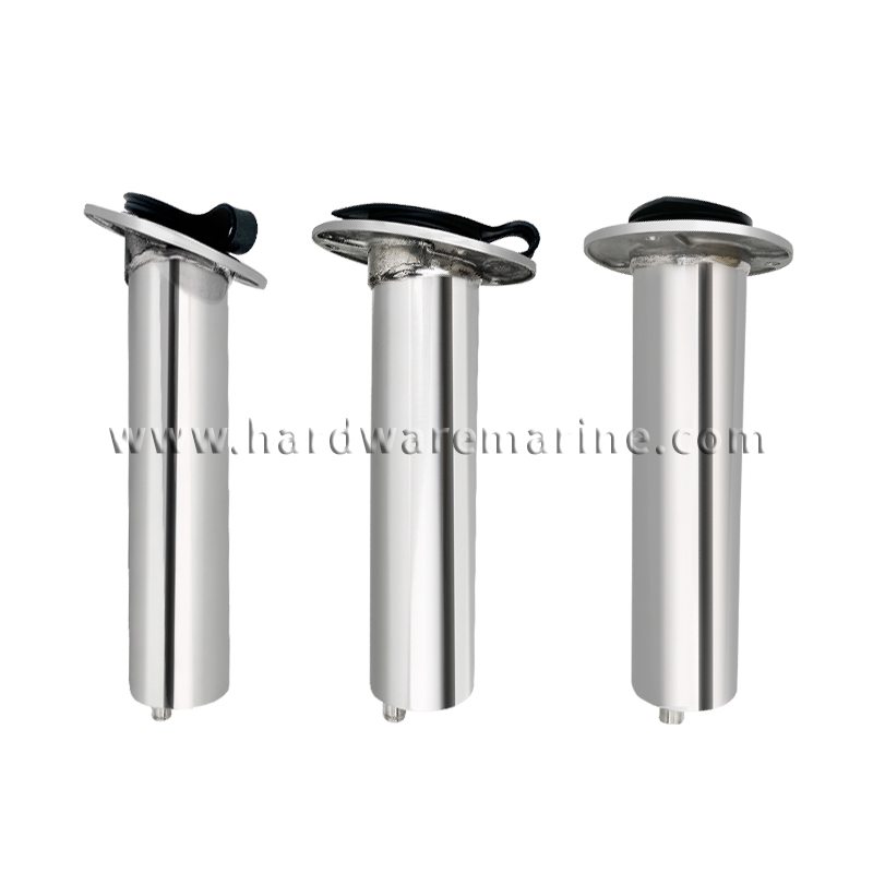 Steel Gravis Officium Piscium Rod Holder Cum Drain