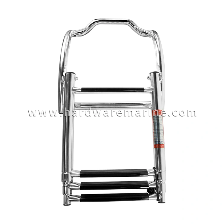 Stainless ferro Marine conscensis scalam ad inflatable naves